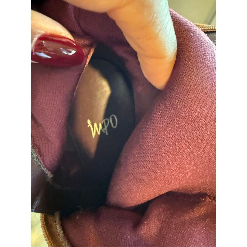 Patchwork Faux Suede Heeled Boot - image 8